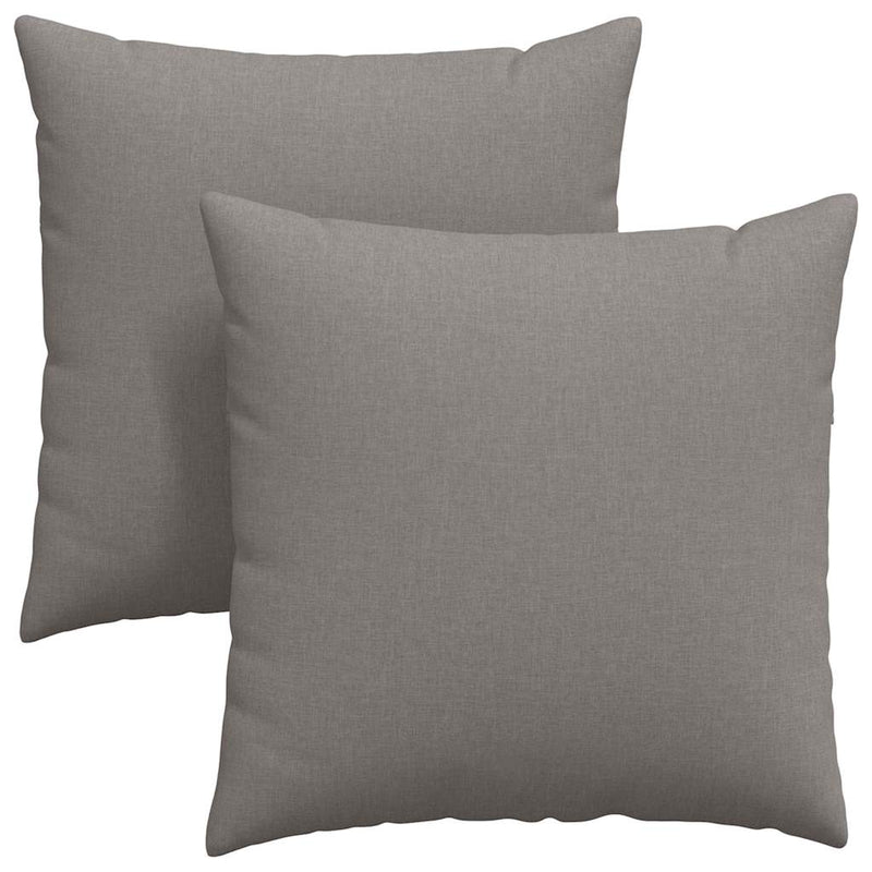 Load image into Gallery viewer, Vidaxl sofa kussens 2 pcs taupe 60 x 60 cm stof
