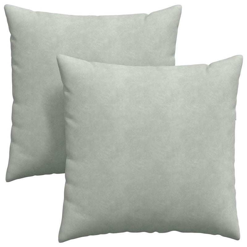 Load image into Gallery viewer, Vidaxl sofa kussens 2 stuks lichtgrijs 60 x 60 cm cordstof
