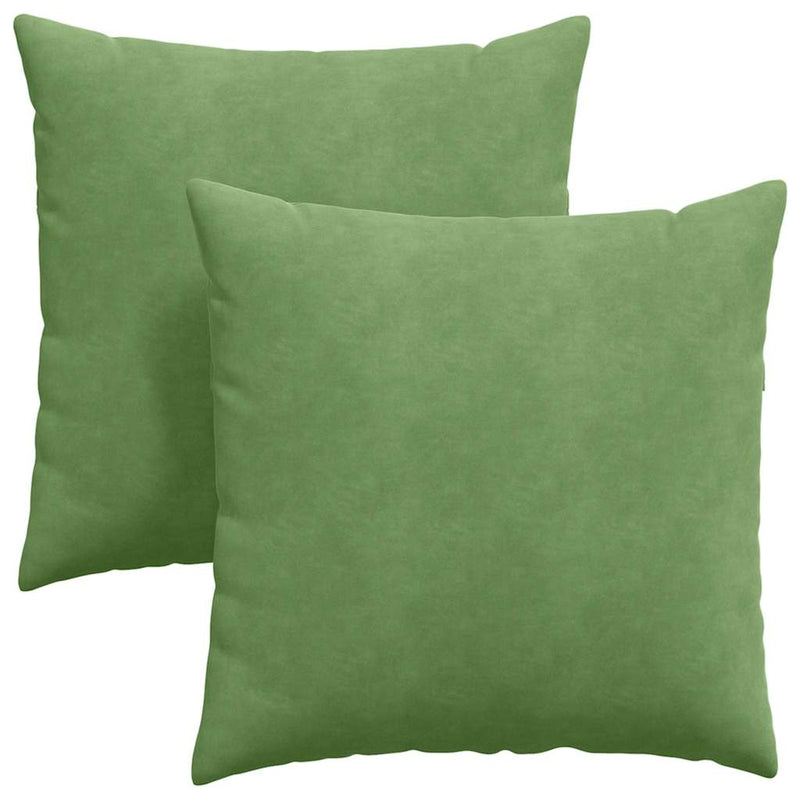 Load image into Gallery viewer, Vidaxl sofa kussens 2 stuks lichtgroen 60 x 60 cm cordstof
