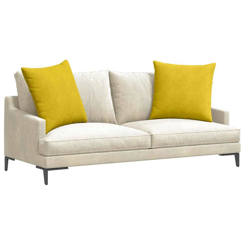 Load image into Gallery viewer, Vidaxl sofa kussens 2 stuks geel 60 x 60 cm cordstof
