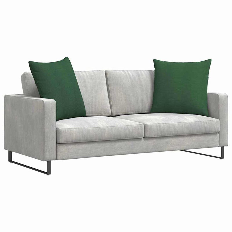 Load image into Gallery viewer, Vidaxl sofa kussens 2 stuks donkergroen 80 x 80 cm cordstof
