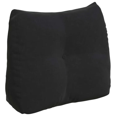Vidaxl rugkussen zwart 60 x 24 x 50 cm fluweel
