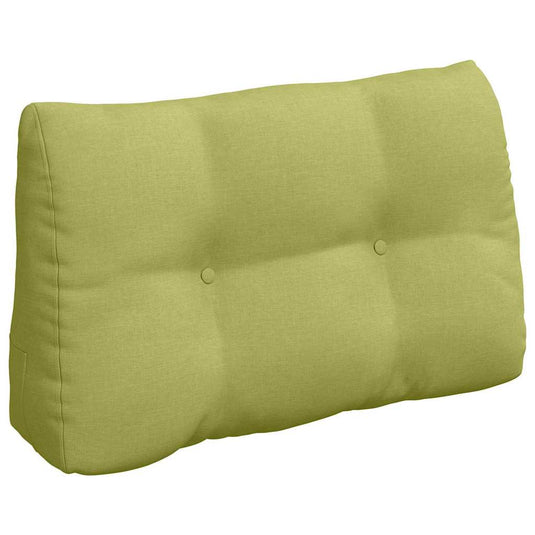 Vidaxl rugkussen lichtgroen 80 x 24 x 50 cm stof
