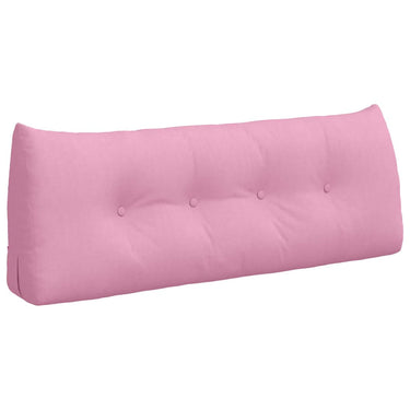 Vidaxl rugkussen roze 120 x 24 x 50 cm stof