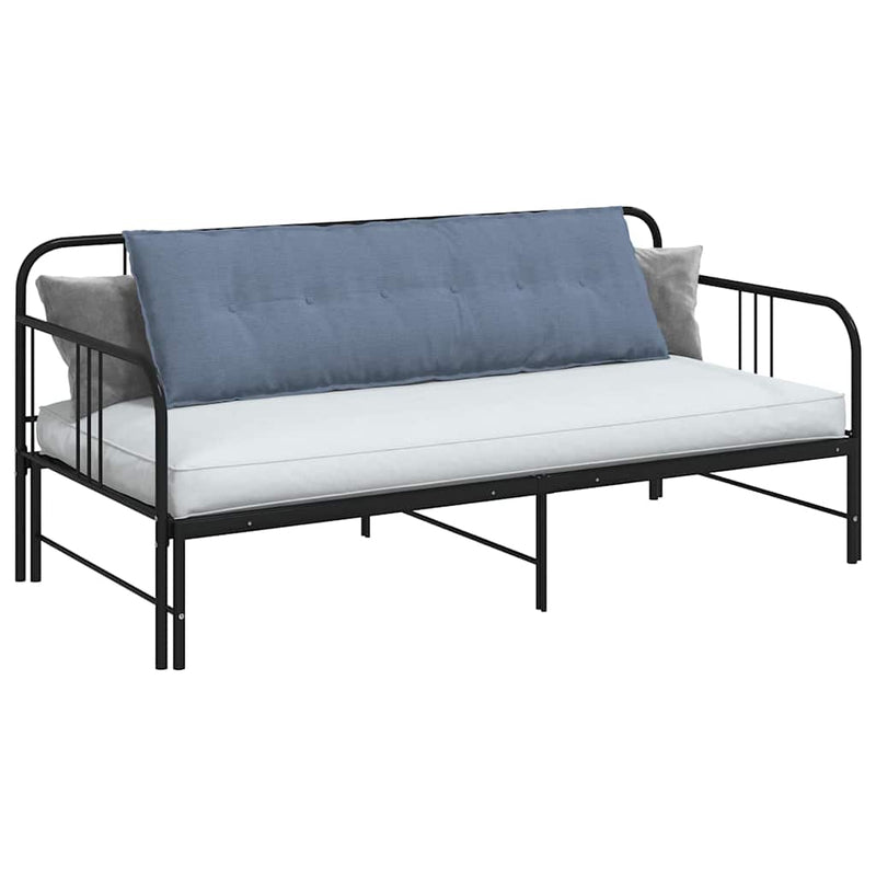 Load image into Gallery viewer, Vidaxl rugkussen blauw 160 x 50 cm cordstof
