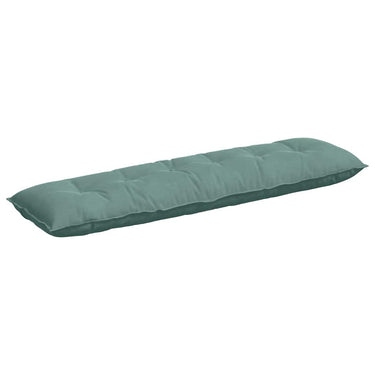 Vidaxl rugkussen zeegroen 180 x 50 cm cordstof