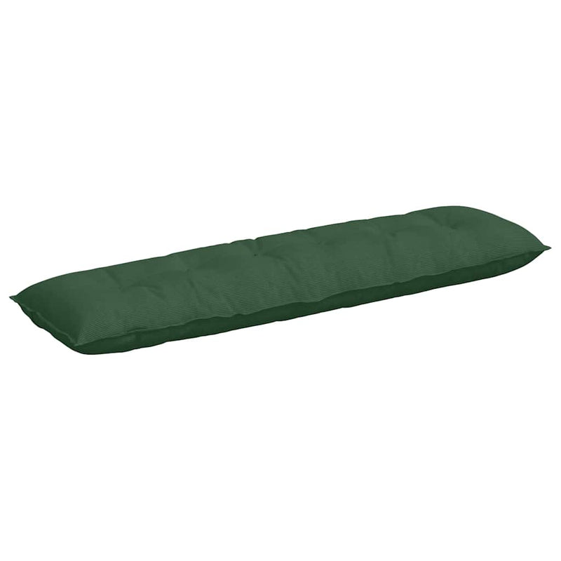 Load image into Gallery viewer, Vidaxl rugkussen jungle groen 180 x 50 cm cordstof
