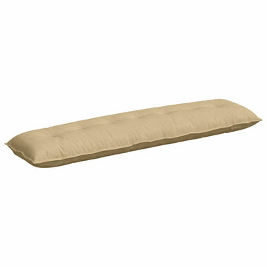 Vidaxl rugkussen grijs groen 200 x 50 cm cordstof