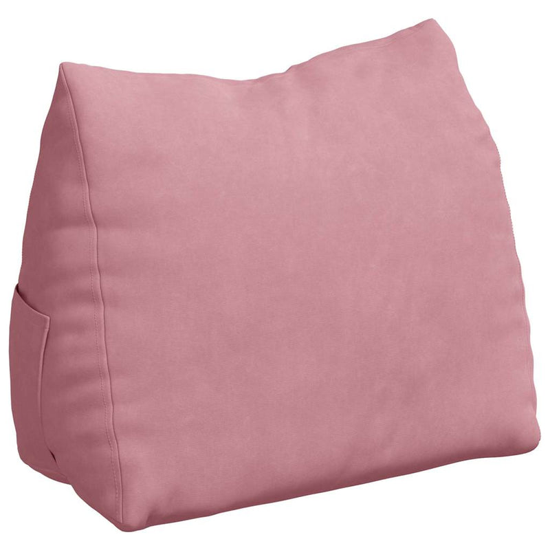 Load image into Gallery viewer, Vidaxl rugkussen roze 45 x 20 x 35 cm cordstof
