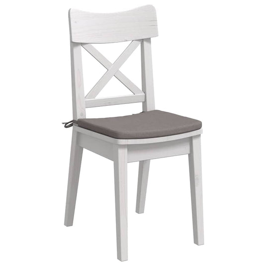 Vidaxl zitkussens 4 pcs taupe 40 x 40 x 3 cm stof
