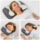 Vidaxl halskussen met kussen wit 58 x 37,5 x 12 cm polyester