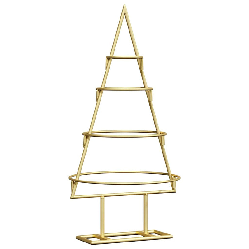 Load image into Gallery viewer, Vidaxl metalen kerstboom met standaard goud 60 cm poedergecoat staal
