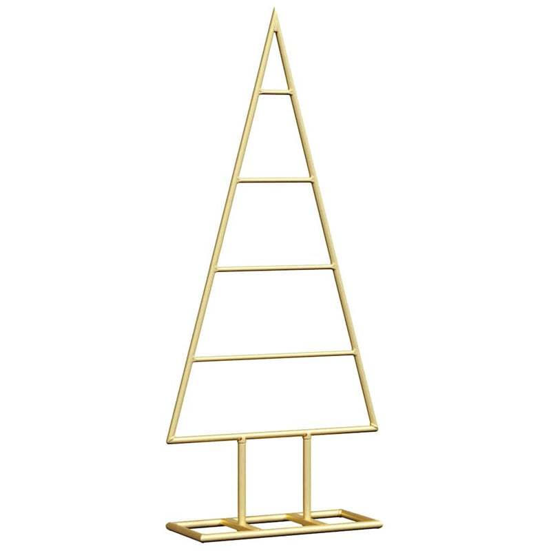 Load image into Gallery viewer, Vidaxl metalen kerstboom met standaard goud 60 cm poedergecoat staal

