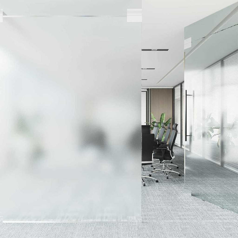 Load image into Gallery viewer, Vidaxl zelfklevende raamfolie frosted grijs 45 x 2000 cm pvc
