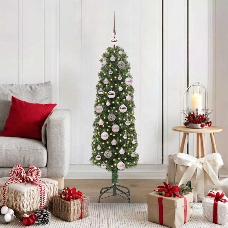 Load image into Gallery viewer, Vidaxl kunstkerstboom groen 120 cm pvc en staal en kunststof
