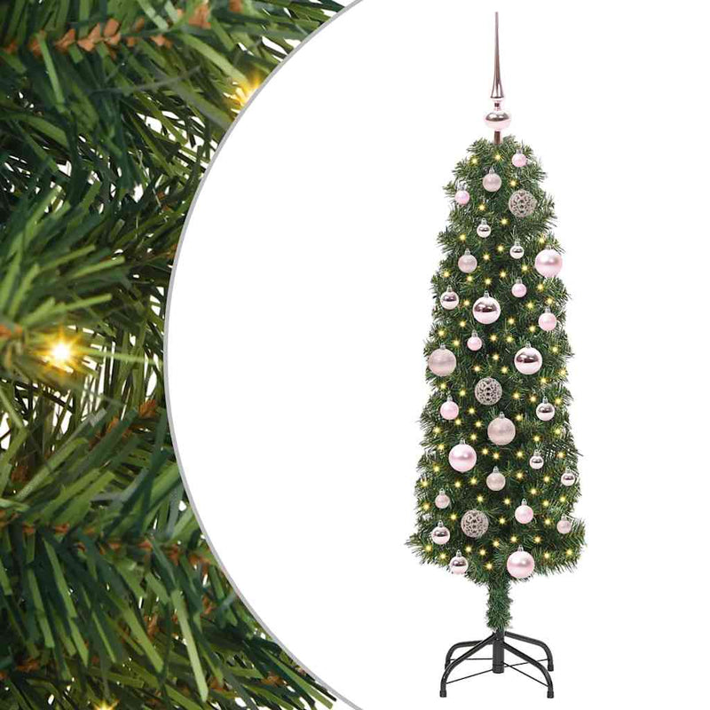 Load image into Gallery viewer, Vidaxl kunstkerstboom groen 120 cm pvc en staal en kunststof
