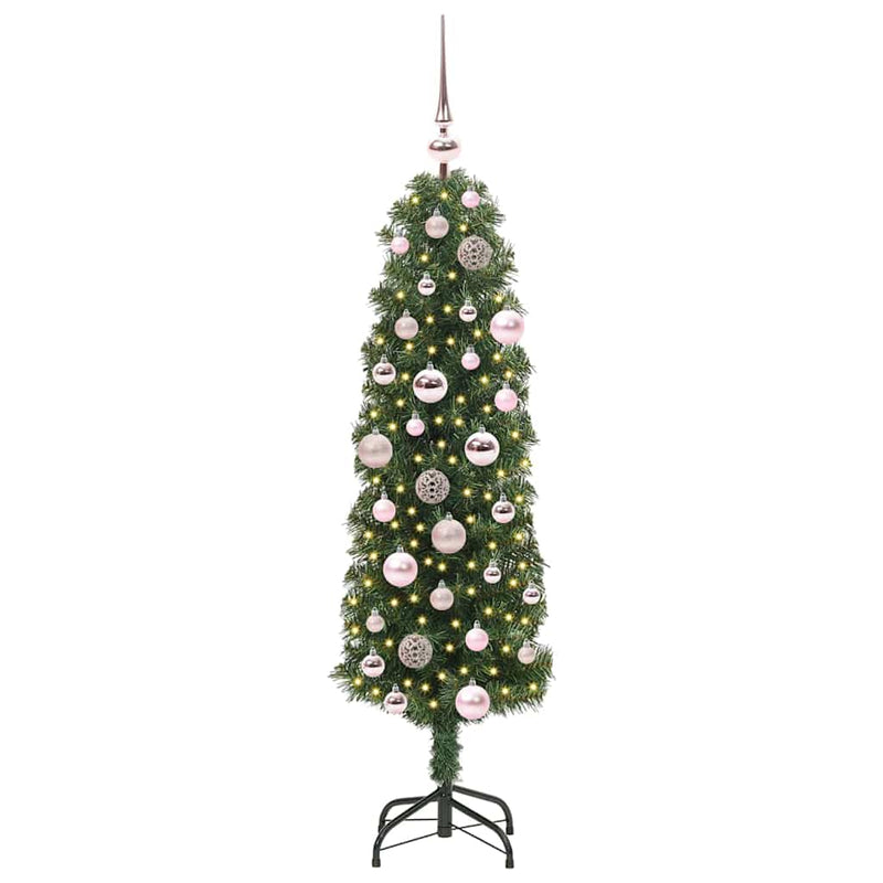 Load image into Gallery viewer, Vidaxl kunstkerstboom groen 120 cm pvc en staal en kunststof
