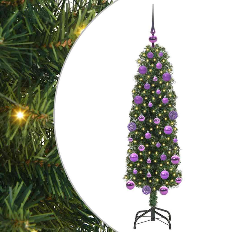 Load image into Gallery viewer, Vidaxl kunstkerstboom groen 120 cm pvc en staal en kunststof
