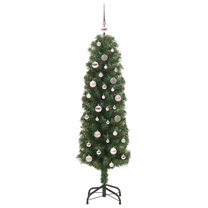 Load image into Gallery viewer, Vidaxl kunstkerstboom groen 150 cm pvc en staal en kunststof
