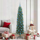 Vidaxl kunstkerstboom groen 180 cm pvc en staal en kunststof