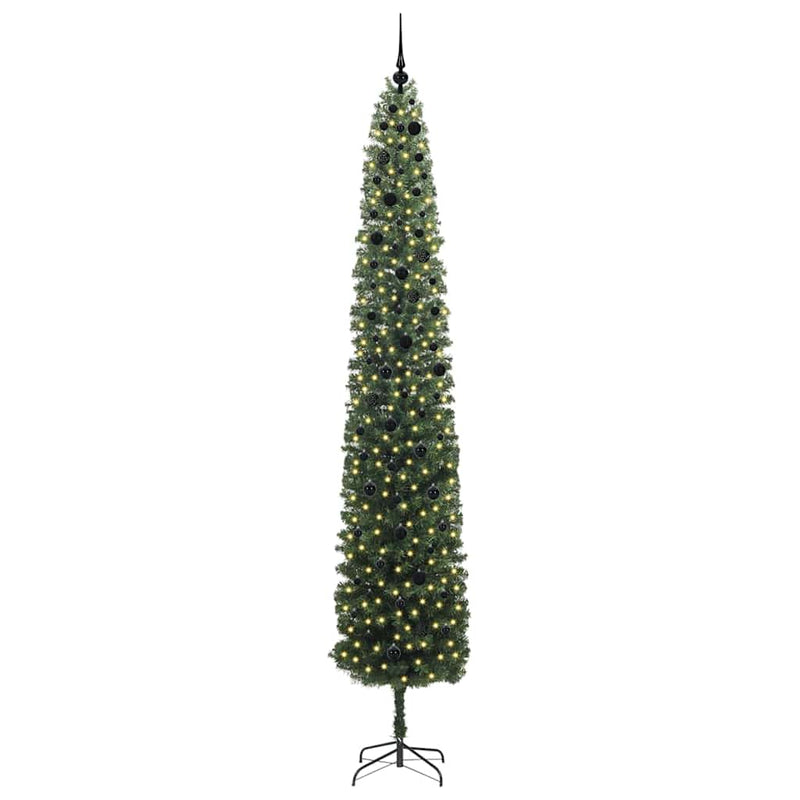 Load image into Gallery viewer, Vidaxl kunstkerstboom groen 300 cm pvc en staal en kunststof
