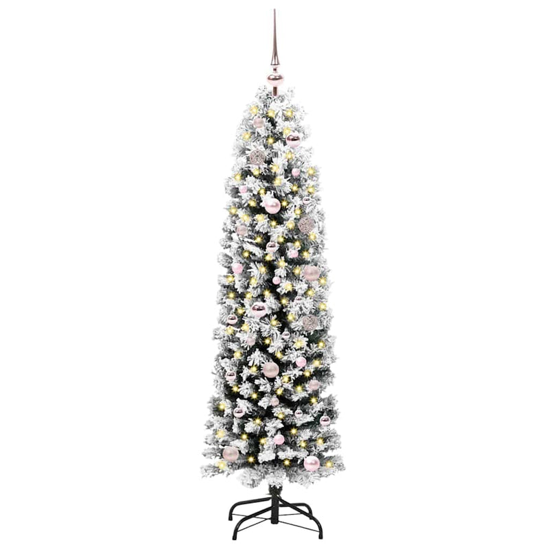 Load image into Gallery viewer, Vidaxl kunstkerstboom groen 150 cm pvc en staal en kunststof
