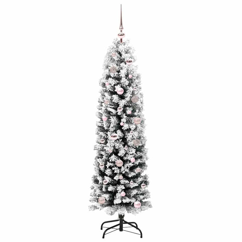 Load image into Gallery viewer, Vidaxl kunstkerstboom groen 150 cm pvc en staal en kunststof
