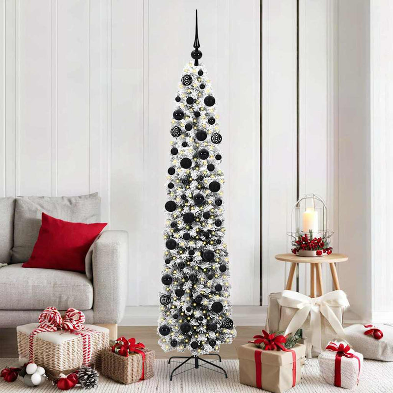 Load image into Gallery viewer, Vidaxl kunstkerstboom groen 180 cm pvc en staal en kunststof

