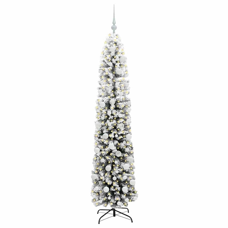 Load image into Gallery viewer, Vidaxl kunstkerstboom groen 180 cm pvc en staal en kunststof
