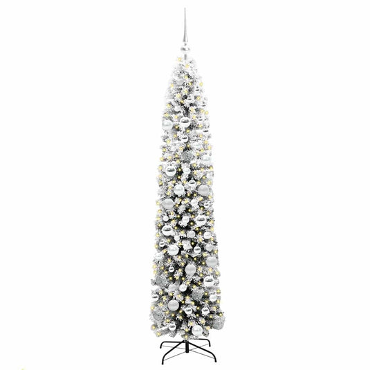 Vidaxl kunstkerstboom groen 180 cm pvc en staal en kunststof