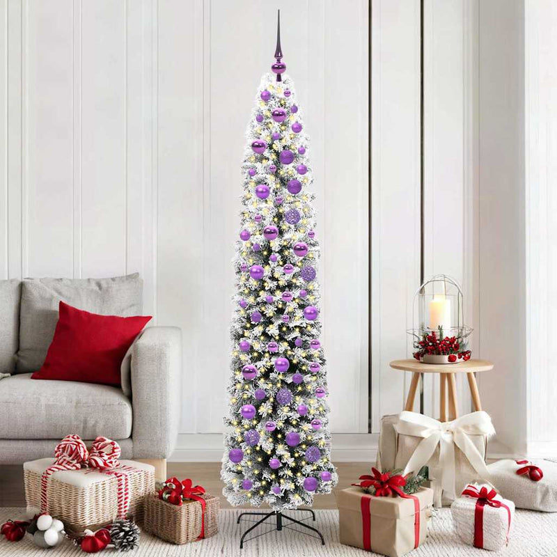 Load image into Gallery viewer, Vidaxl kunstkerstboom groen 180 cm pvc en staal en kunststof
