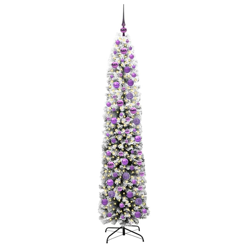 Load image into Gallery viewer, Vidaxl kunstkerstboom groen 180 cm pvc en staal en kunststof
