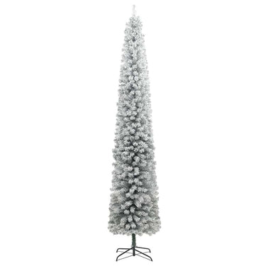 Vidaxl kunstkerstboom groen 270 cm pvc en staal en kunststof