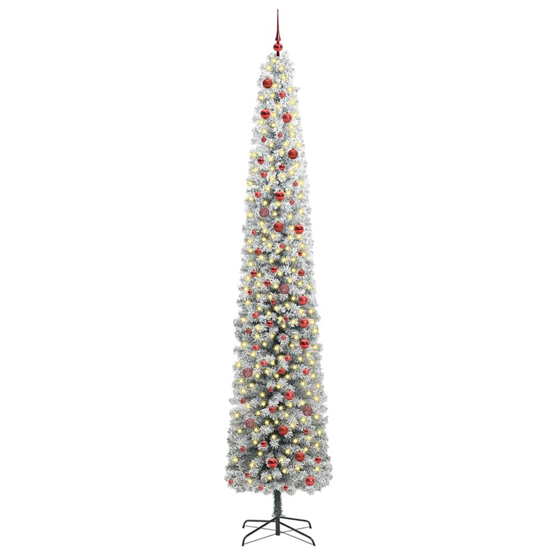 Load image into Gallery viewer, Vidaxl kunstkerstboom groen 300 cm pvc en staal en kunststof
