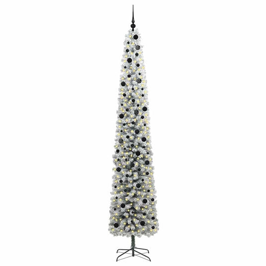 Vidaxl kunstkerstboom groen 300 cm pvc en staal en kunststof