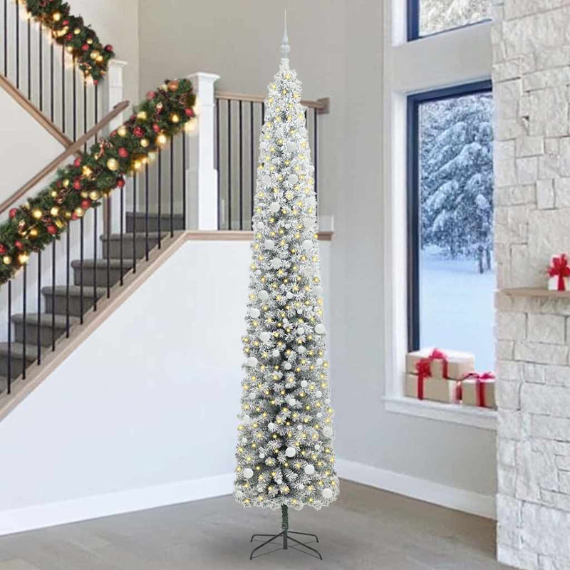Load image into Gallery viewer, Vidaxl kunstkerstboom groen 300 cm pvc en staal en kunststof
