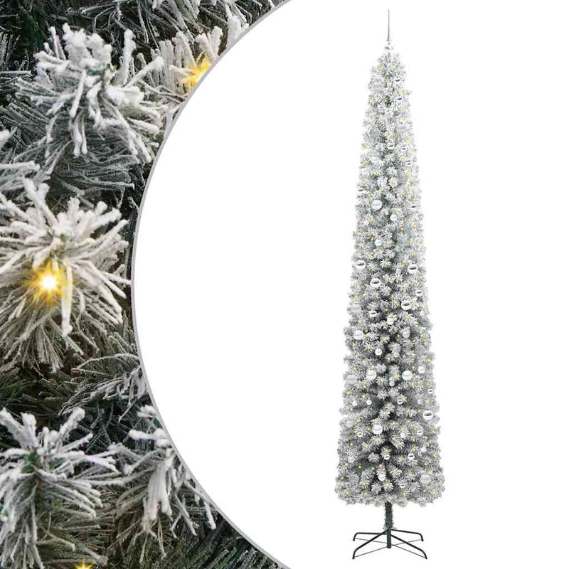 Load image into Gallery viewer, Vidaxl kunstkerstboom groen 300 cm pvc en staal en kunststof
