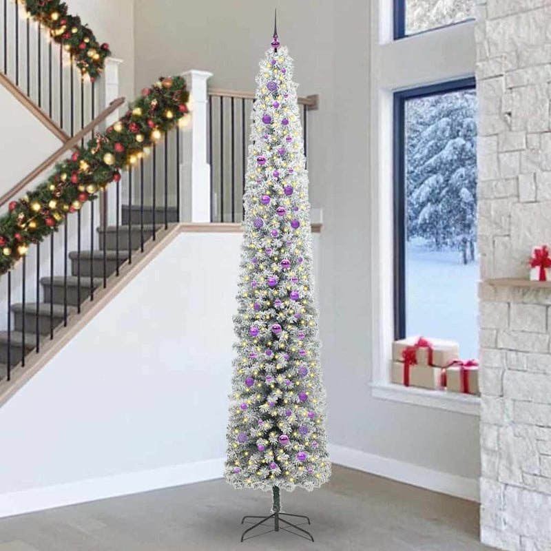 Load image into Gallery viewer, Vidaxl kunstkerstboom groen 300 cm pvc en staal en kunststof
