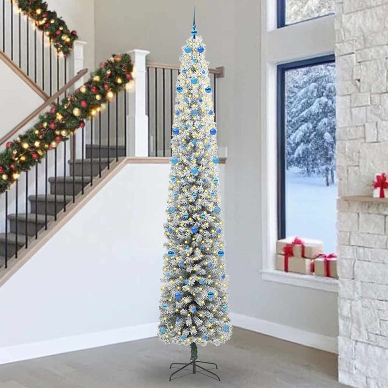 Load image into Gallery viewer, Vidaxl kunstkerstboom groen 300 cm pvc en staal en kunststof
