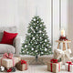 Vidaxl kunstkerstboom met 150 led groen 120 cm pvc en plastic en staal