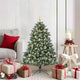 Vidaxl kunstkerstboom met 150 led groen 120 cm pvc en plastic en staal