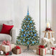 Vidaxl kunstkerstboom met 150 led groen 120 cm pvc en plastic en staal