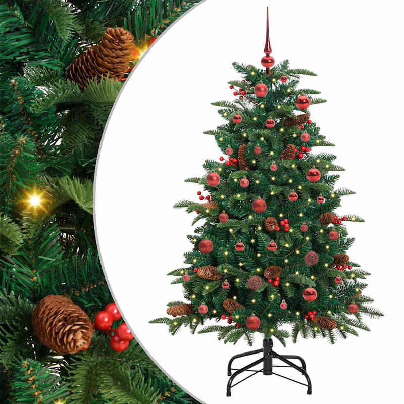 Load image into Gallery viewer, Vidaxl kunstkerstboom groen 150 cm pvc en metaal en plastic

