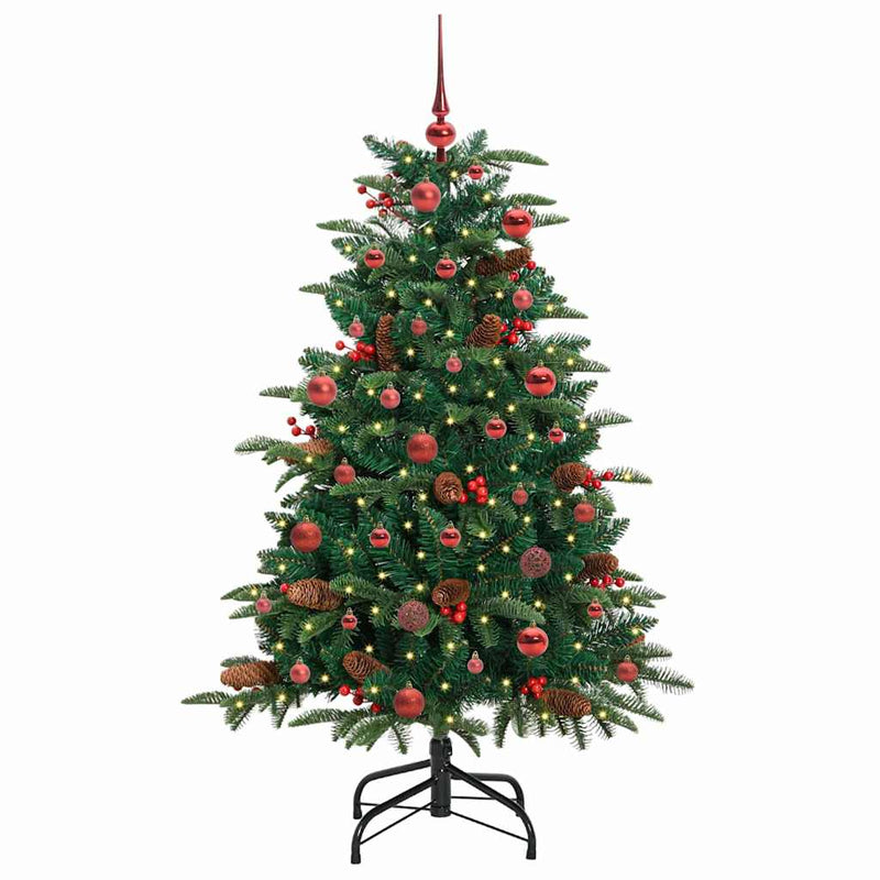Load image into Gallery viewer, Vidaxl kunstkerstboom groen 150 cm pvc en metaal en plastic
