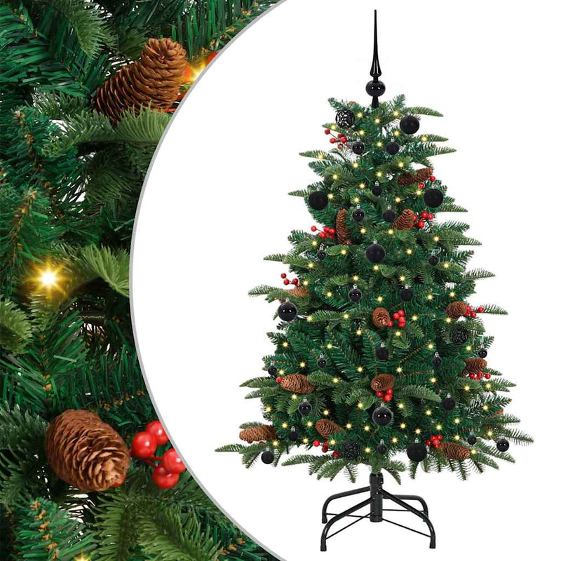 Load image into Gallery viewer, Vidaxl kunstkerstboom groen 150 cm pvc en metaal en plastic
