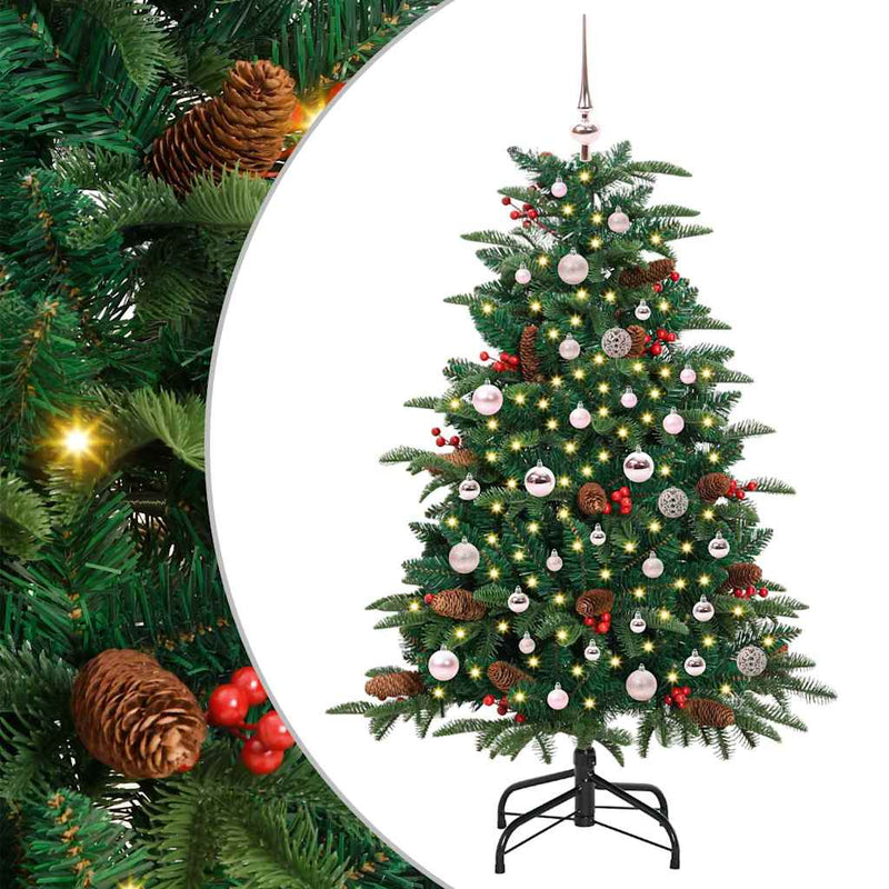 Load image into Gallery viewer, Vidaxl kunstkerstboom groen 150 cm pvc en metaal en plastic
