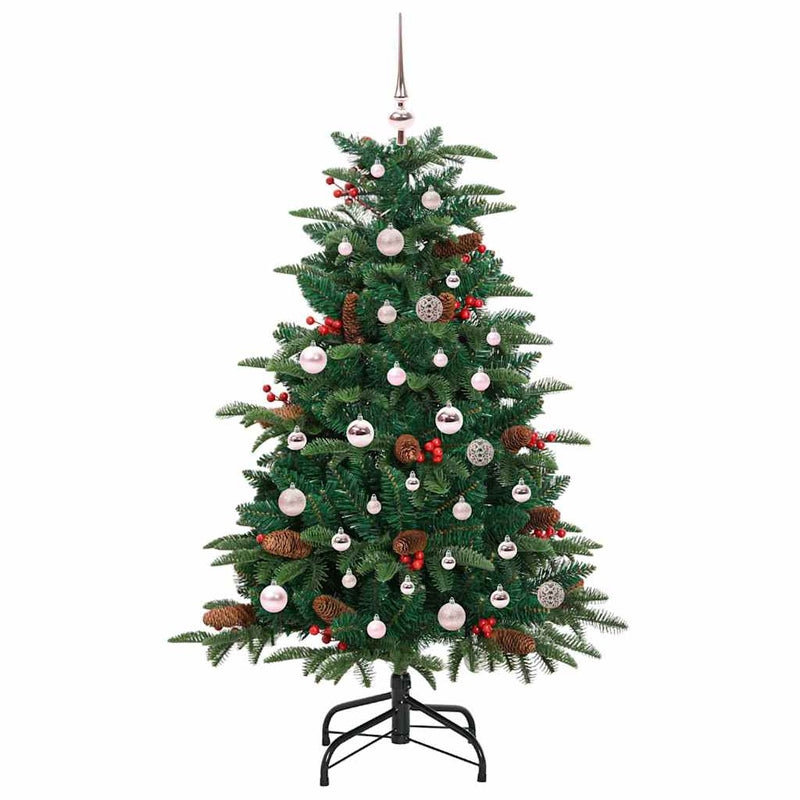 Load image into Gallery viewer, Vidaxl kunstkerstboom groen 150 cm pvc en metaal en plastic
