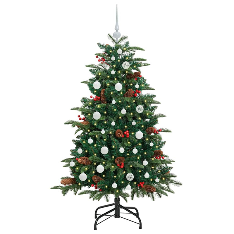 Load image into Gallery viewer, Vidaxl kunstkerstboom groen 150 cm pvc en metaal en plastic
