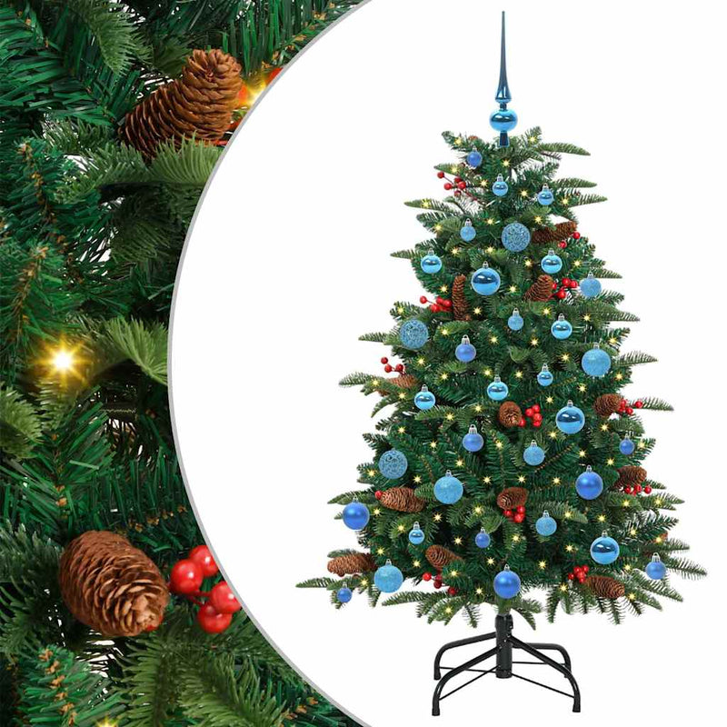 Load image into Gallery viewer, Vidaxl kunstkerstboom groen 150 cm pvc en metaal en plastic
