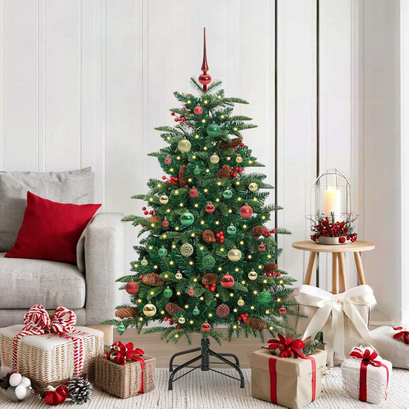 Load image into Gallery viewer, Vidaxl kunstkerstboom groen 150 cm pvc en metaal en plastic
